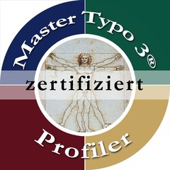 Master Typo 3 – zertifizierter Profiler